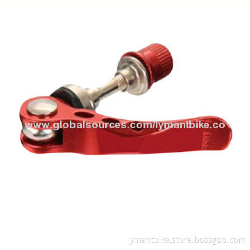 Bicycle Quick-release clamp, made of aluminum alloy, various colors are available